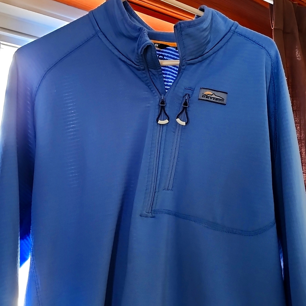 Orvis Horseshoe Hills pullover - XL light blue